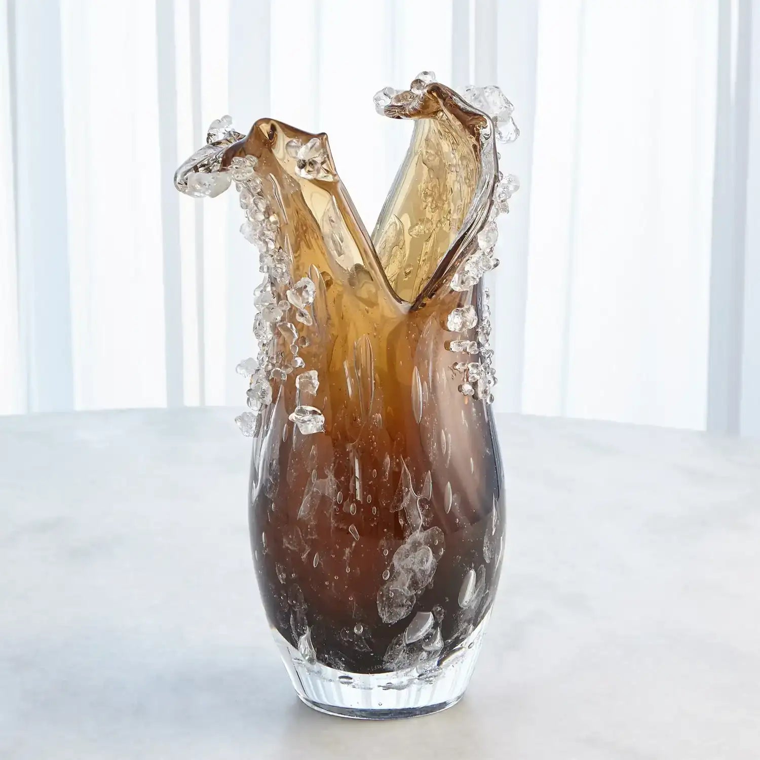 GLOBAL VIEWS DUAL WAVE VASE - Art