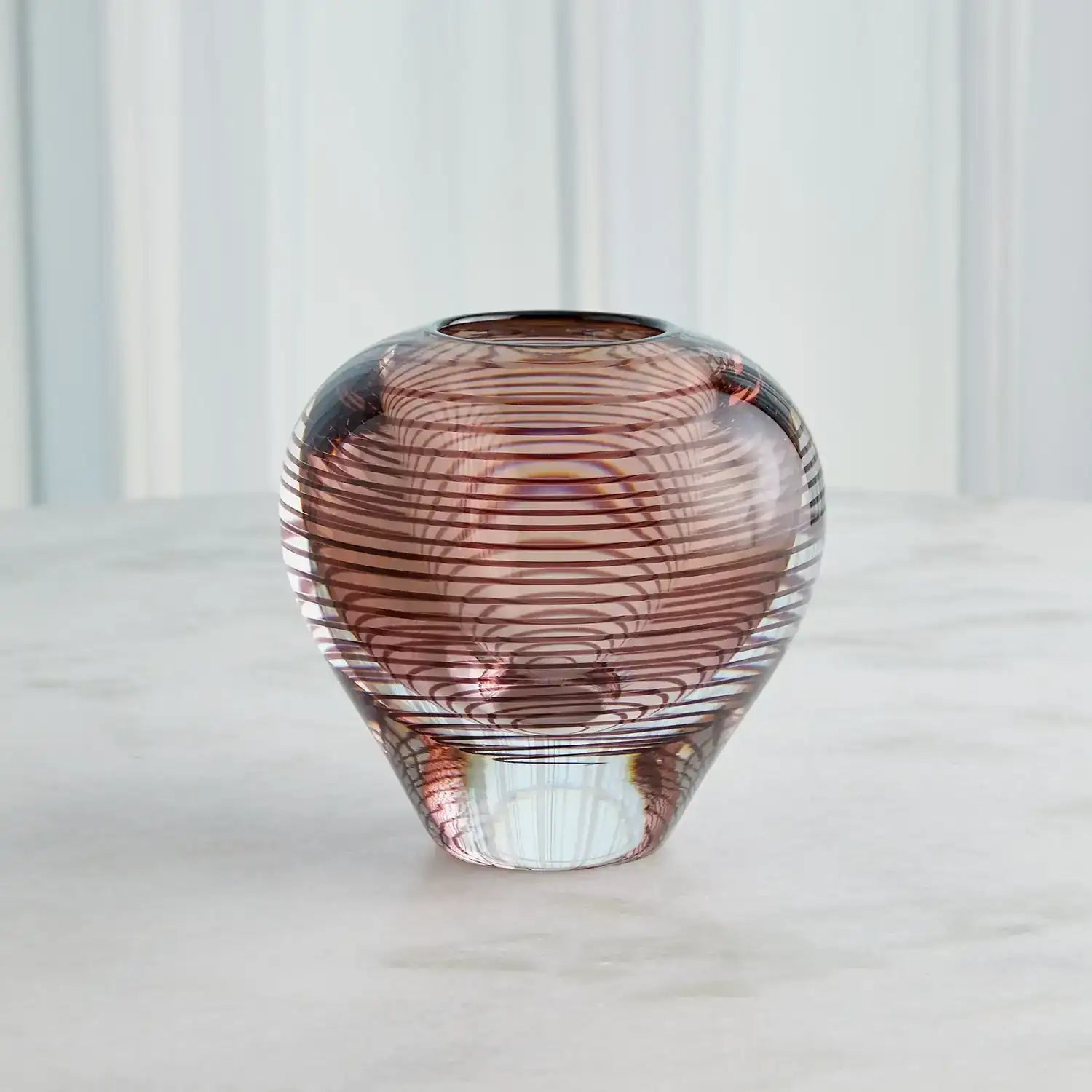 GLOBAL VIEWS SPIRALED VASE - Art