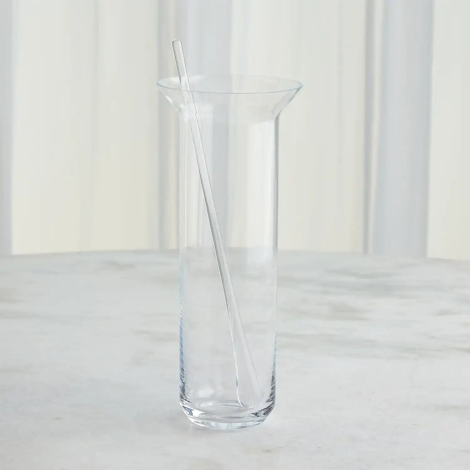 GLOBAL VIEWS CHEMISTRY CARAFE W/MARTINI STIRRER - Decorative Accents