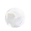 GLOBAL VIEWS GLASS FLAKES ORB PAPERWEIGHT - Decorative Accents