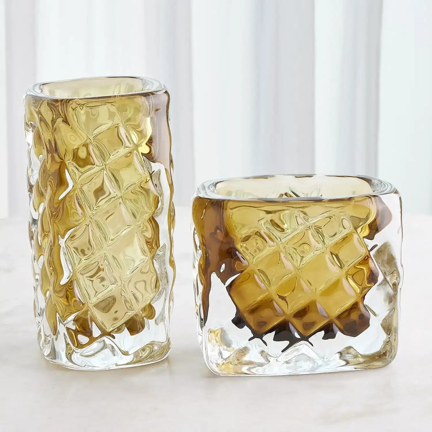 GLOBAL VIEWS QUILTED VASE - Art