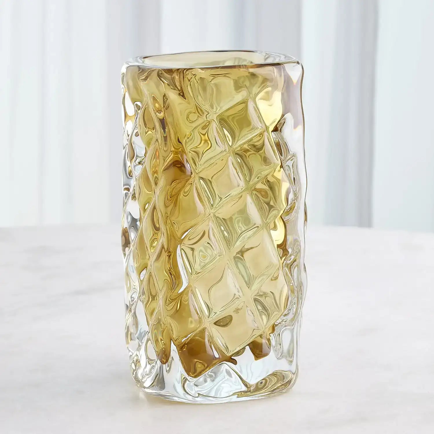 GLOBAL VIEWS QUILTED VASE - Art