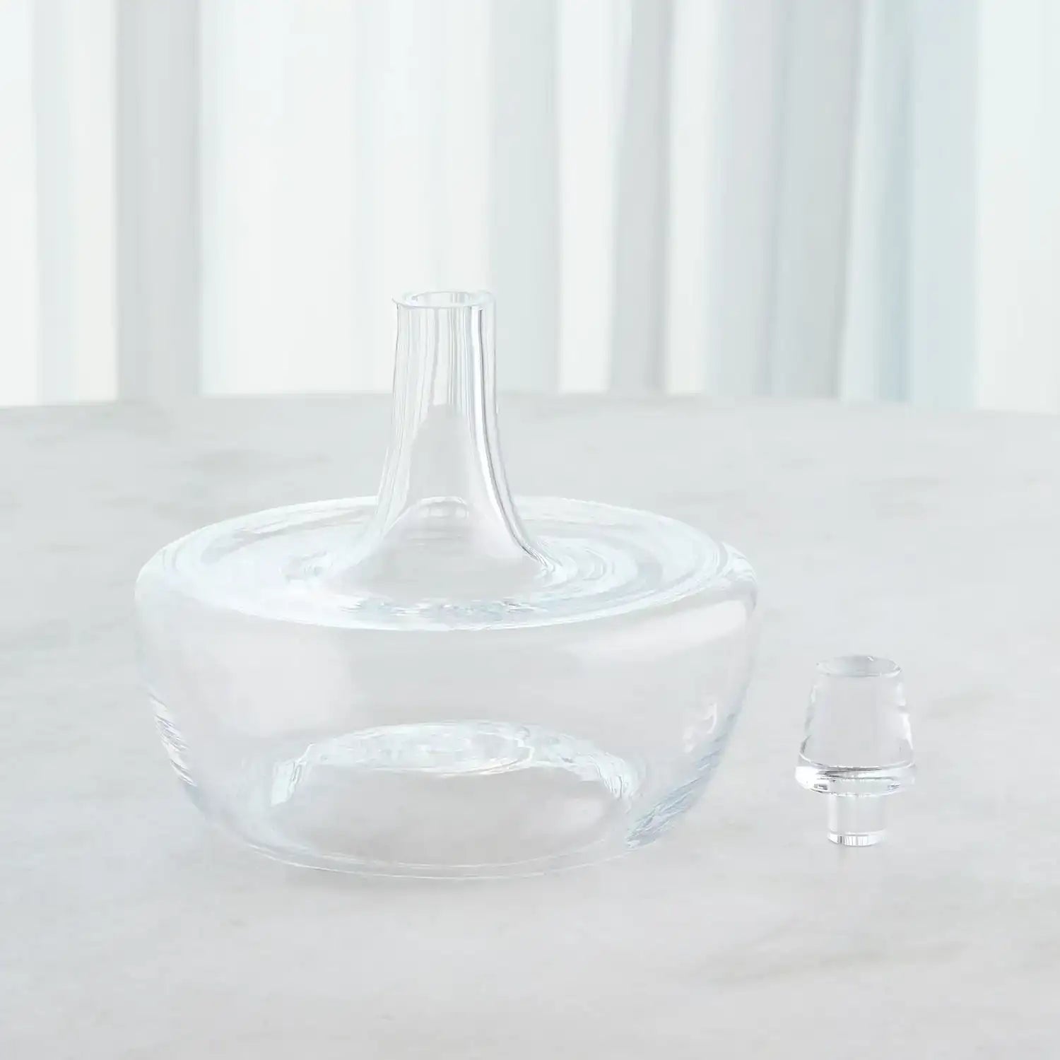 GLOBAL VIEWS RIPPLE DECANTER - Decorative Accents