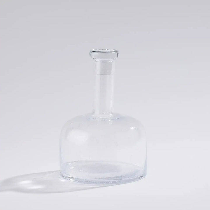 GLOBAL VIEWS NECKED SEEDED DECANTER - Decorative Accents