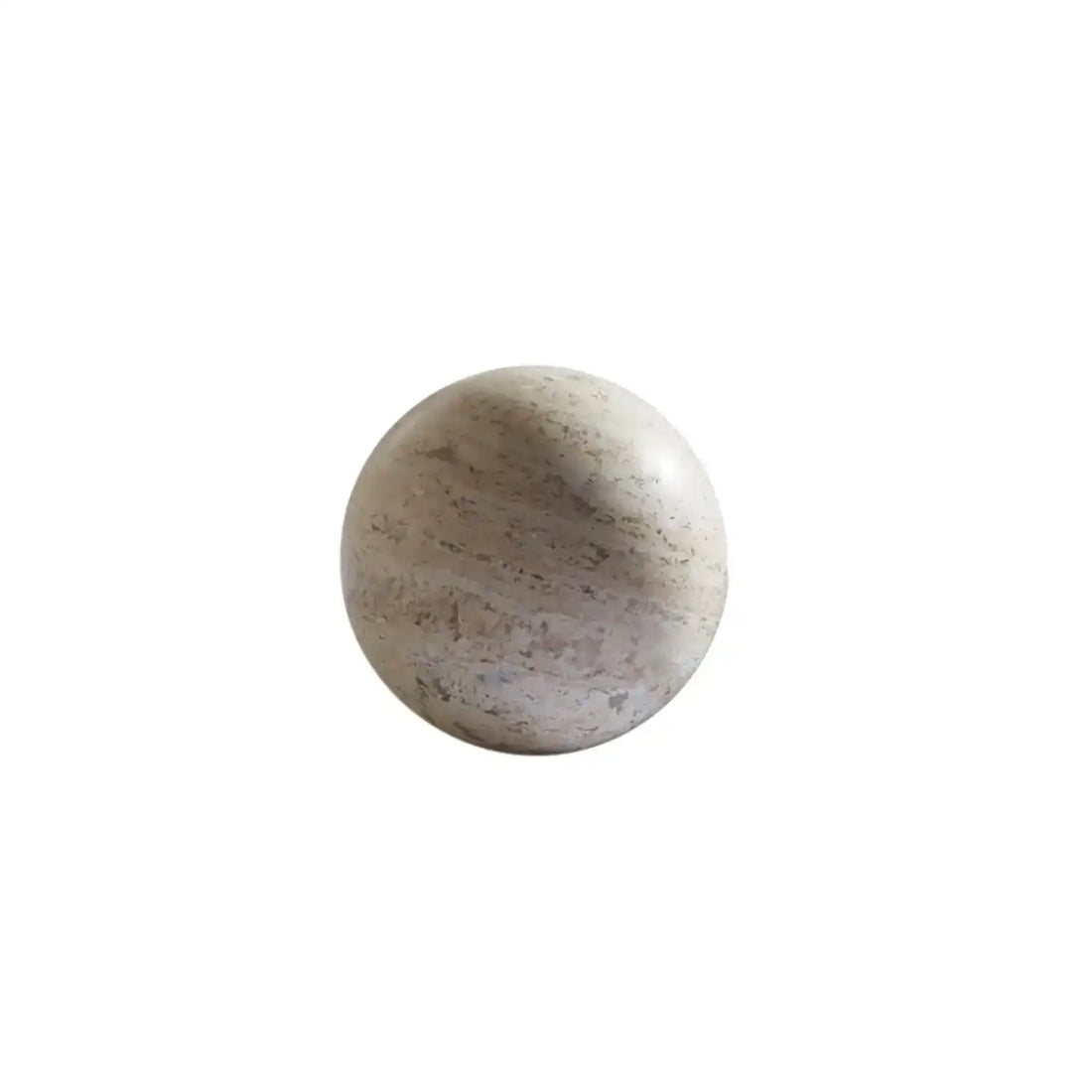 GLOBAL VIEWS TRAVERTINE SPHERE - Decorative Accents