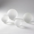 GLOBAL VIEWS FROSTED CRYSTAL SPHERE - Decorative Accents