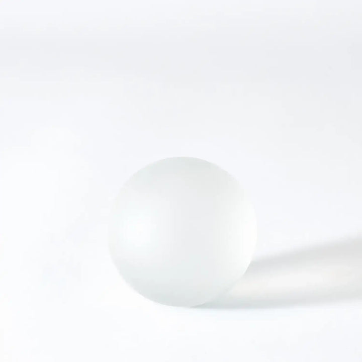 GLOBAL VIEWS FROSTED CRYSTAL SPHERE - Decorative Accents