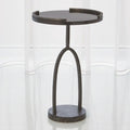 GLOBAL VIEWS WISHBONE ACCENT TABLE - Side