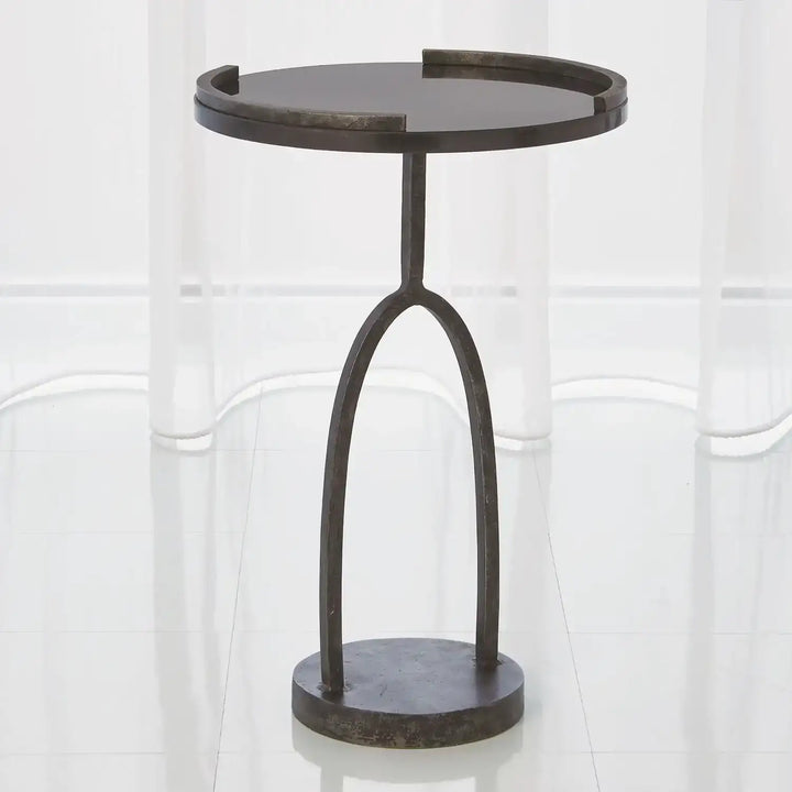 GLOBAL VIEWS WISHBONE ACCENT TABLE - Side