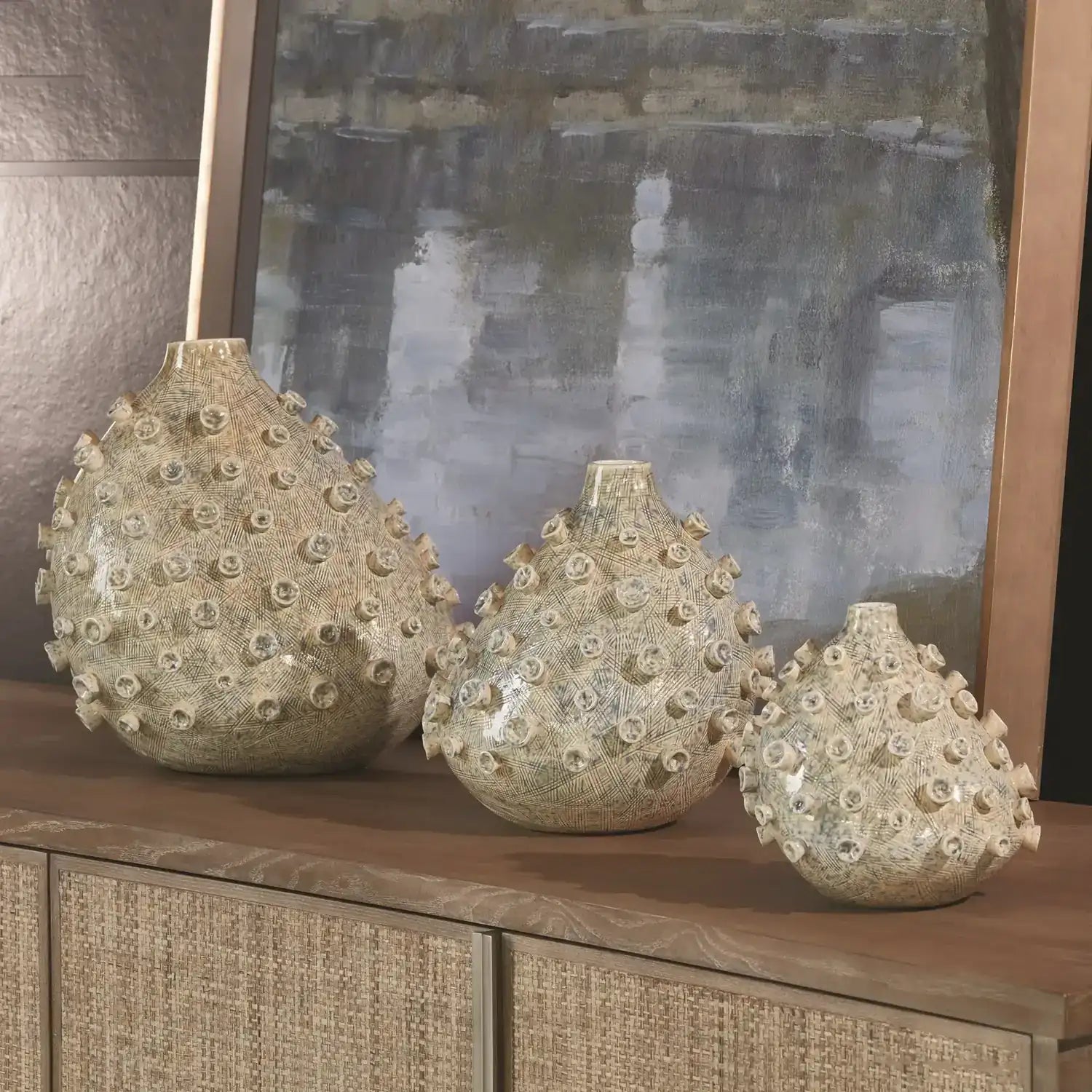GLOBAL VIEWS SEA CORAL VASE - Decorative Accents