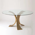 GLOBAL VIEWS LOTUS DINING TABLE W/60