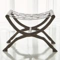 GLOBAL VIEWS GIDDY UP BENCH - Benches, Ottoman, Stools