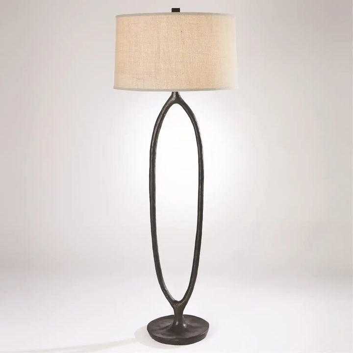 GLOBAL VIEWS, ELLIPSE FLOOR LAMP, FLOOR LAMP