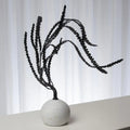 GLOBAL VIEWS IRON THISTLE SCULPTURE - Decorative Accents