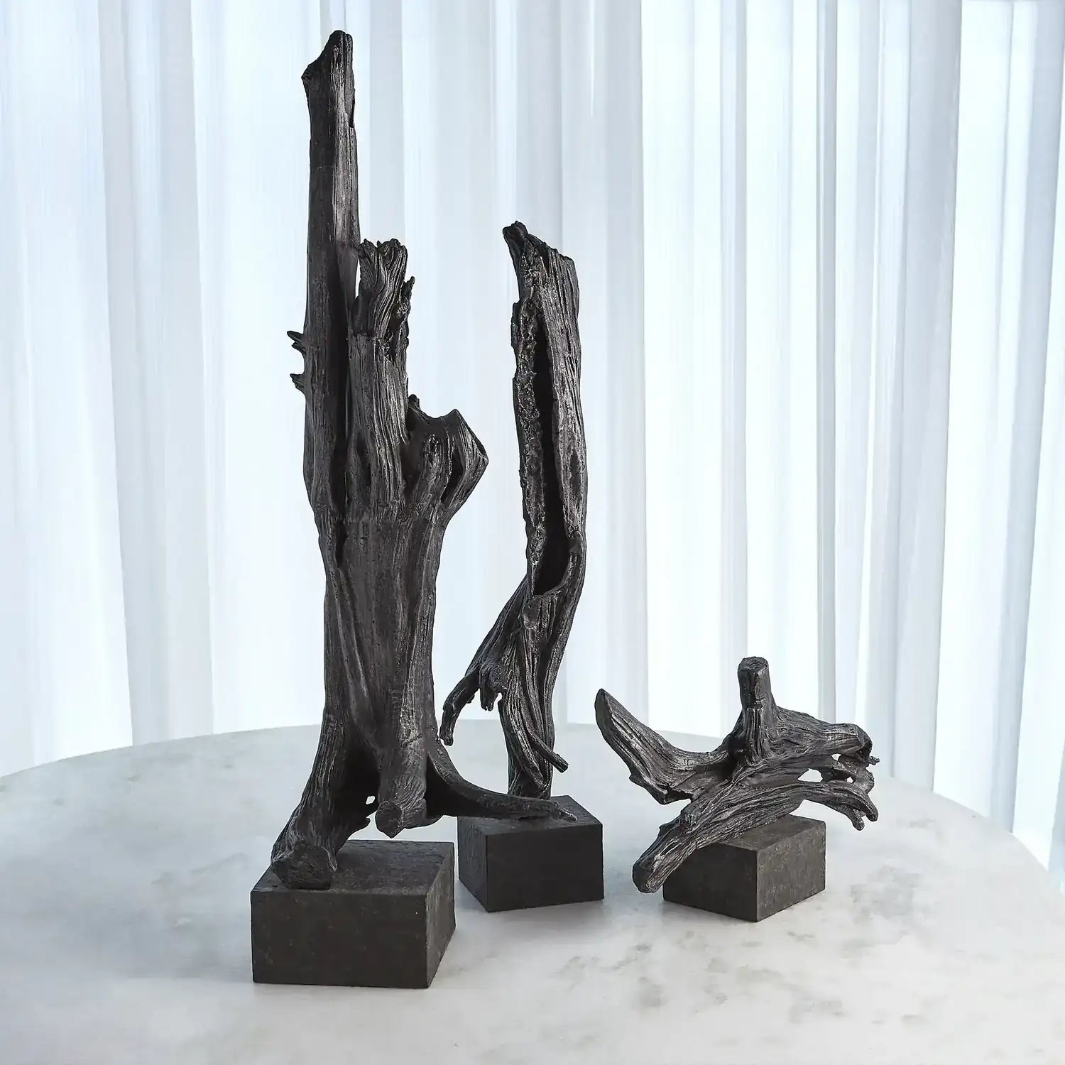 GLOBAL VIEWS IRON DRIFTWOOD SCULPTURE - Decorative Accents