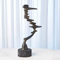 GLOBAL VIEWS WIND BLOWN SCULPTURE - Decorative Accents