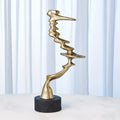 GLOBAL VIEWS WIND BLOWN SCULPTURE - Decorative Accents