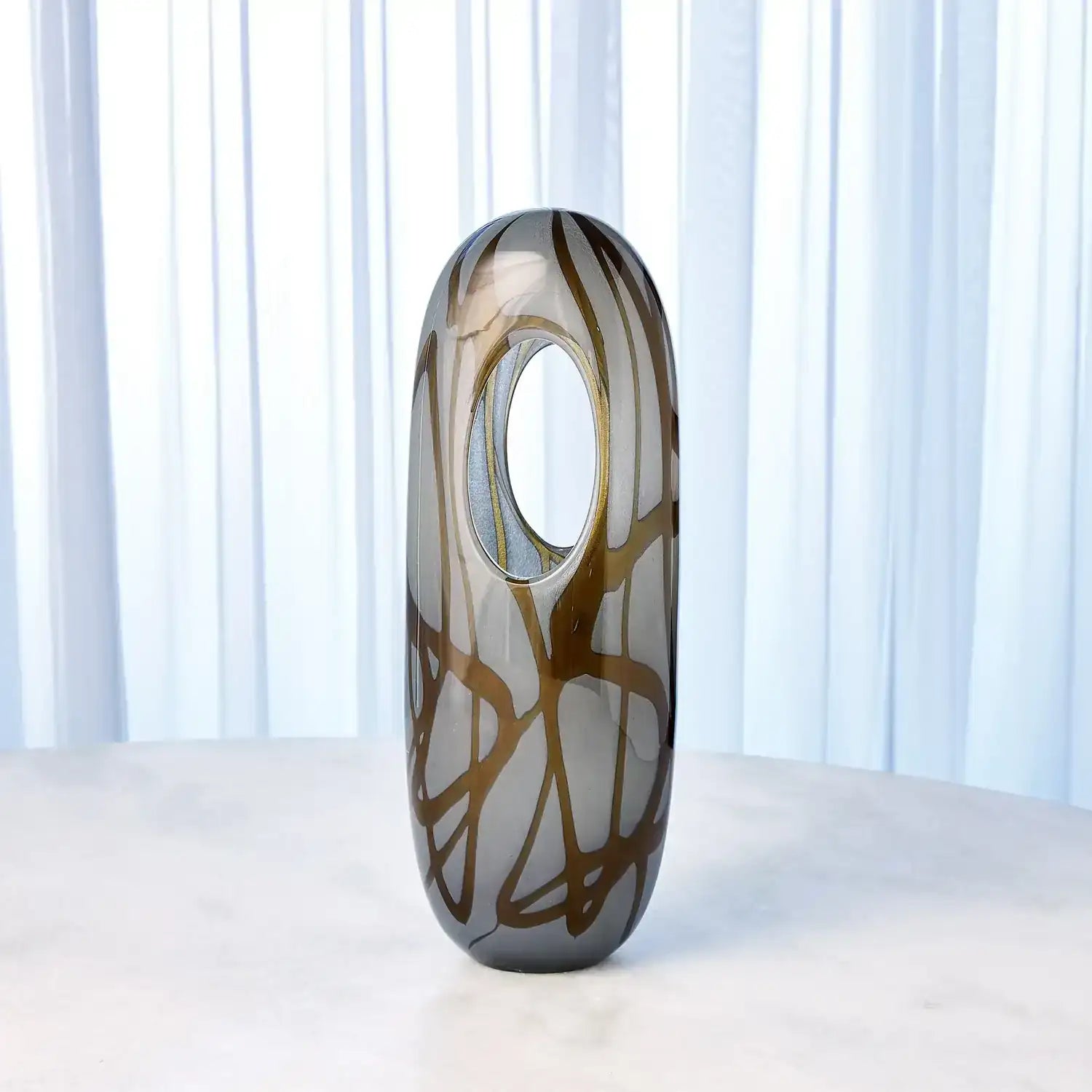 GLOBAL VIEWS SWIRL VASE - Art