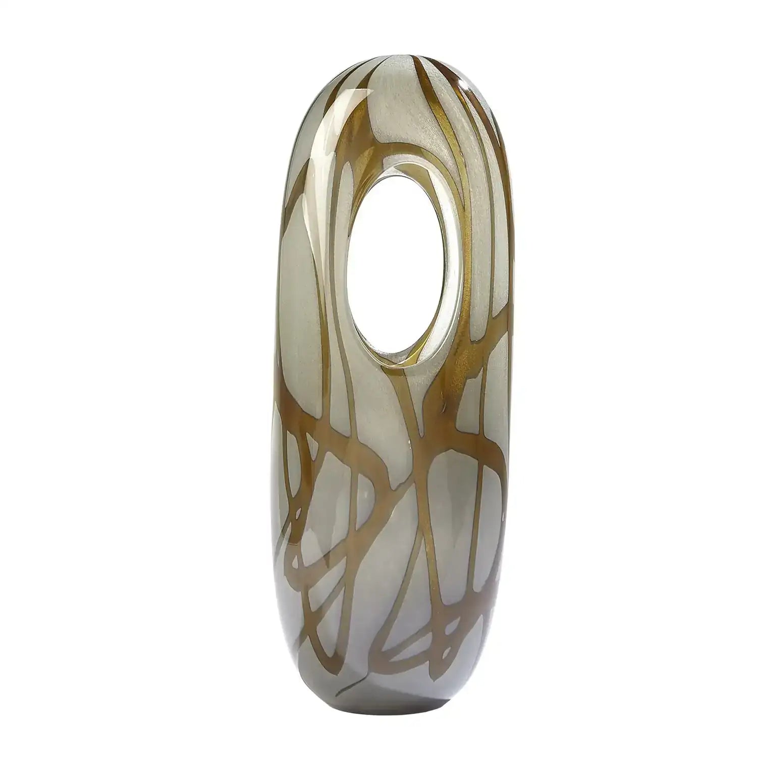 GLOBAL VIEWS SWIRL VASE - Art