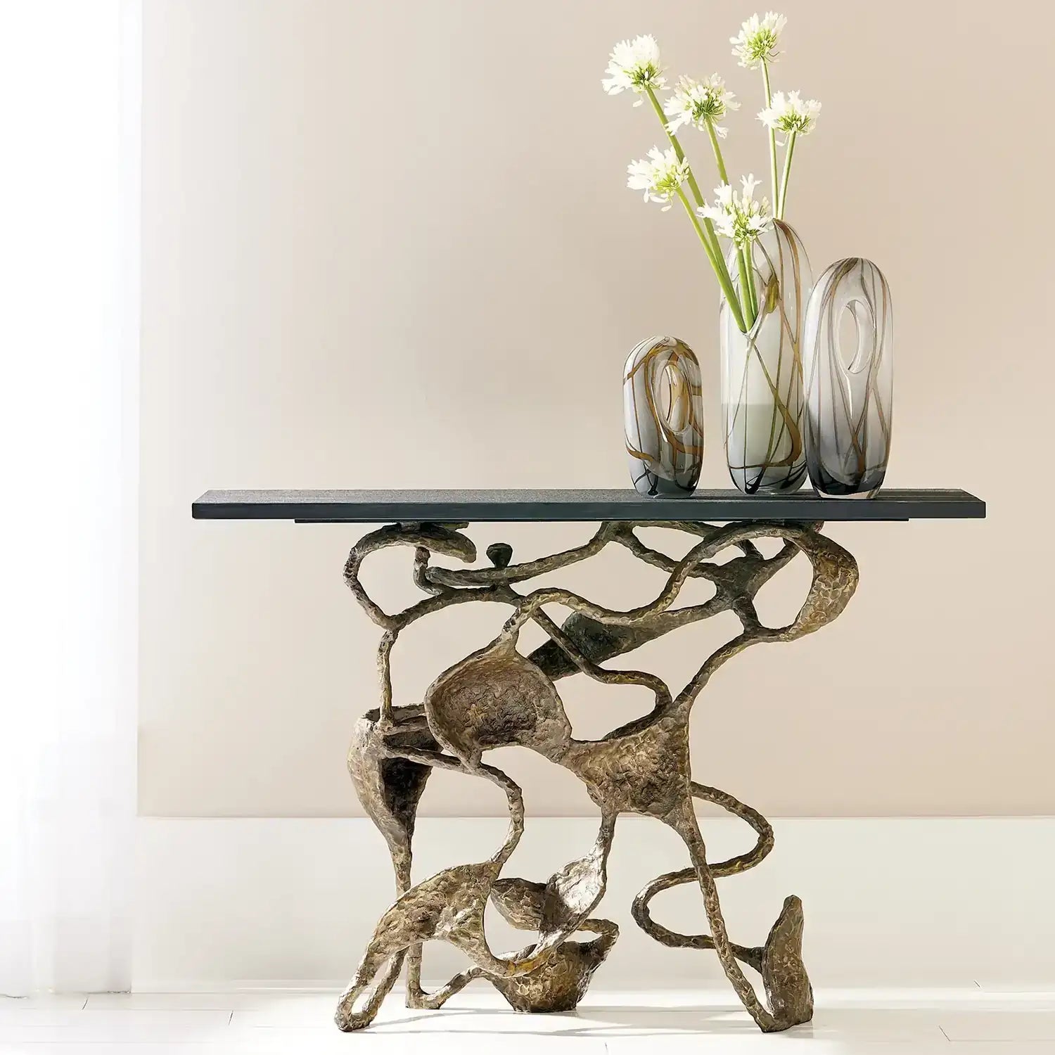 GLOBAL VIEWS SWIRL VASE - Art