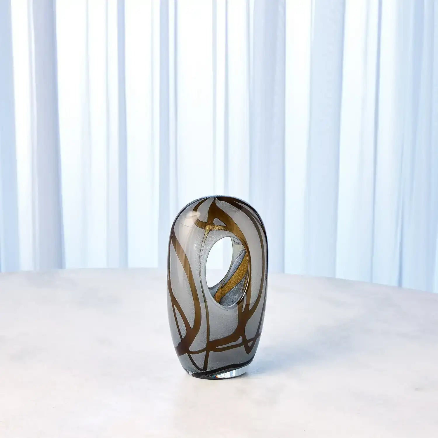 GLOBAL VIEWS SWIRL VASE - Art