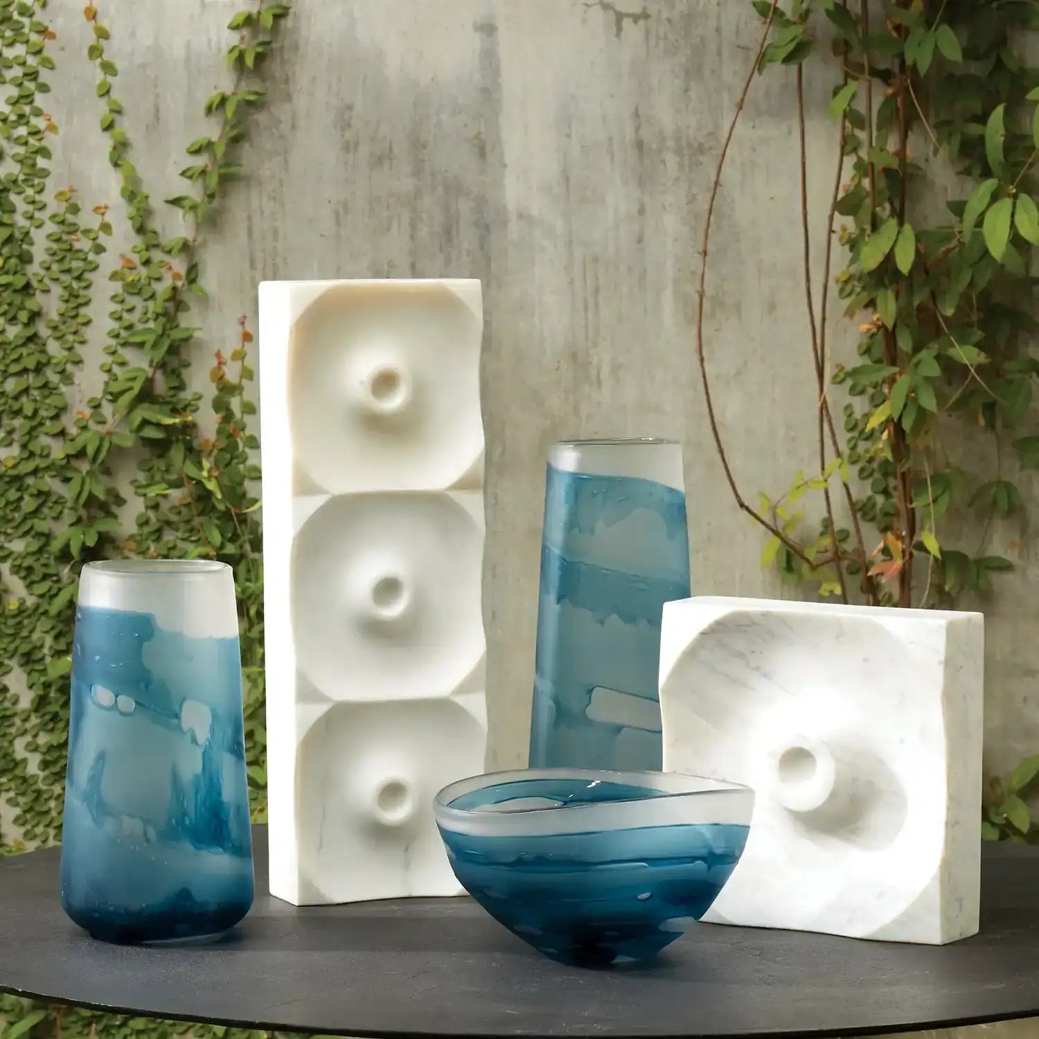 GLOBAL VIEWS GLACIER VASE - Art