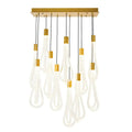 GLOBAL VIEWS LAYERED RAINDROP CHANDELIER | 7.80643 - DO NOT SHOW ON WEBSITE