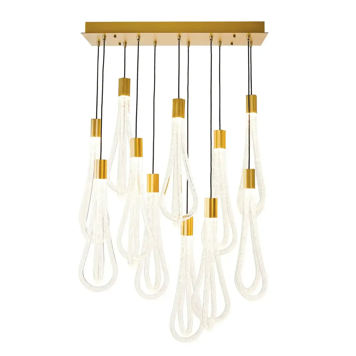 GLOBAL VIEWS LAYERED RAINDROP CHANDELIER | 7.80643 - DO NOT SHOW ON WEBSITE