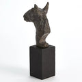 GLOBAL VIEWS BULL TERRIER SCULPTURE - Decorative Accents