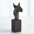 GLOBAL VIEWS BULL TERRIER SCULPTURE - Decorative Accents
