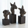 GLOBAL VIEWS BULL TERRIER SCULPTURE - Decorative Accents
