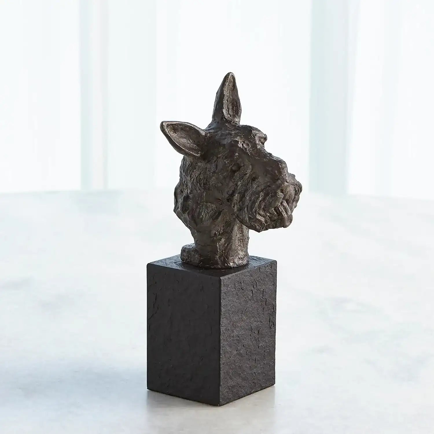 GLOBAL VIEWS SCOTTISH TERRIER SCULPTURE - Decorative Accents