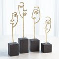 GLOBAL VIEWS SCRIBBLE SCULPTURE MOTHER - Decorative Accents