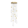GLOBAL VIEWS ROUND LAYERED RAINDROP CHANDELIER | 7.80678 - DO NOT SHOW ON WEBSITE