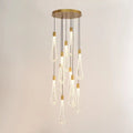GLOBAL VIEWS ROUND LAYERED RAINDROP CHANDELIER | 7.80678 - DO NOT SHOW ON WEBSITE