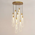 GLOBAL VIEWS ROUND LAYERED RAINDROP CHANDELIER | 7.80678 - DO NOT SHOW ON WEBSITE
