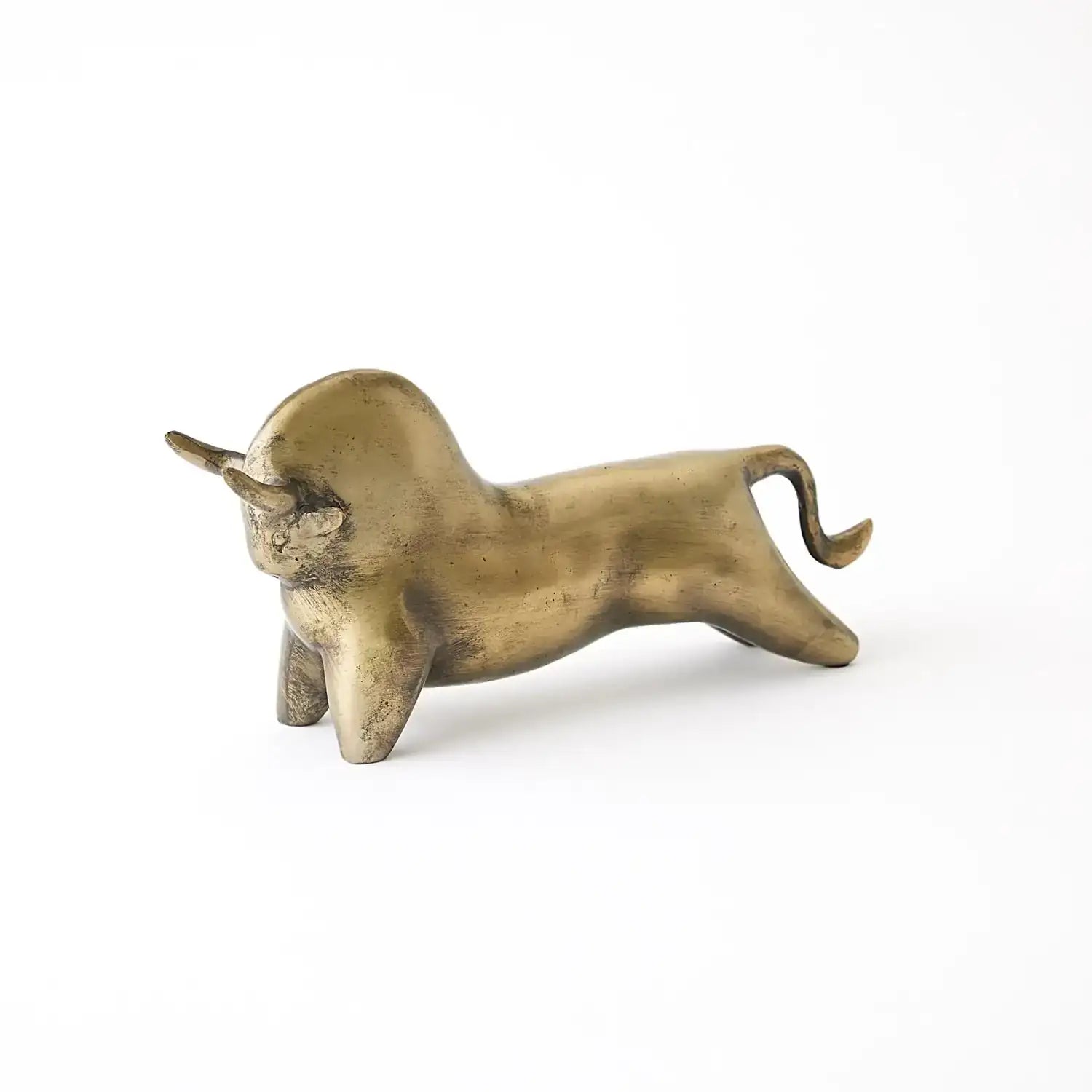 GLOBAL VIEWS SAMPSON BULL SCULPTURE - Decorative Accents