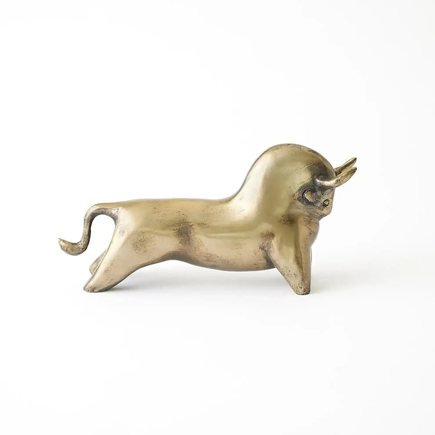 GLOBAL VIEWS SAMPSON BULL SCULPTURE - Decorative Accents