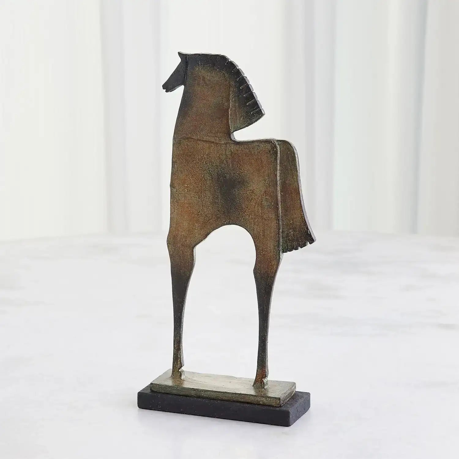 GLOBAL VIEWS TROJAN HORSE SCULPTURE - Decorative Accents