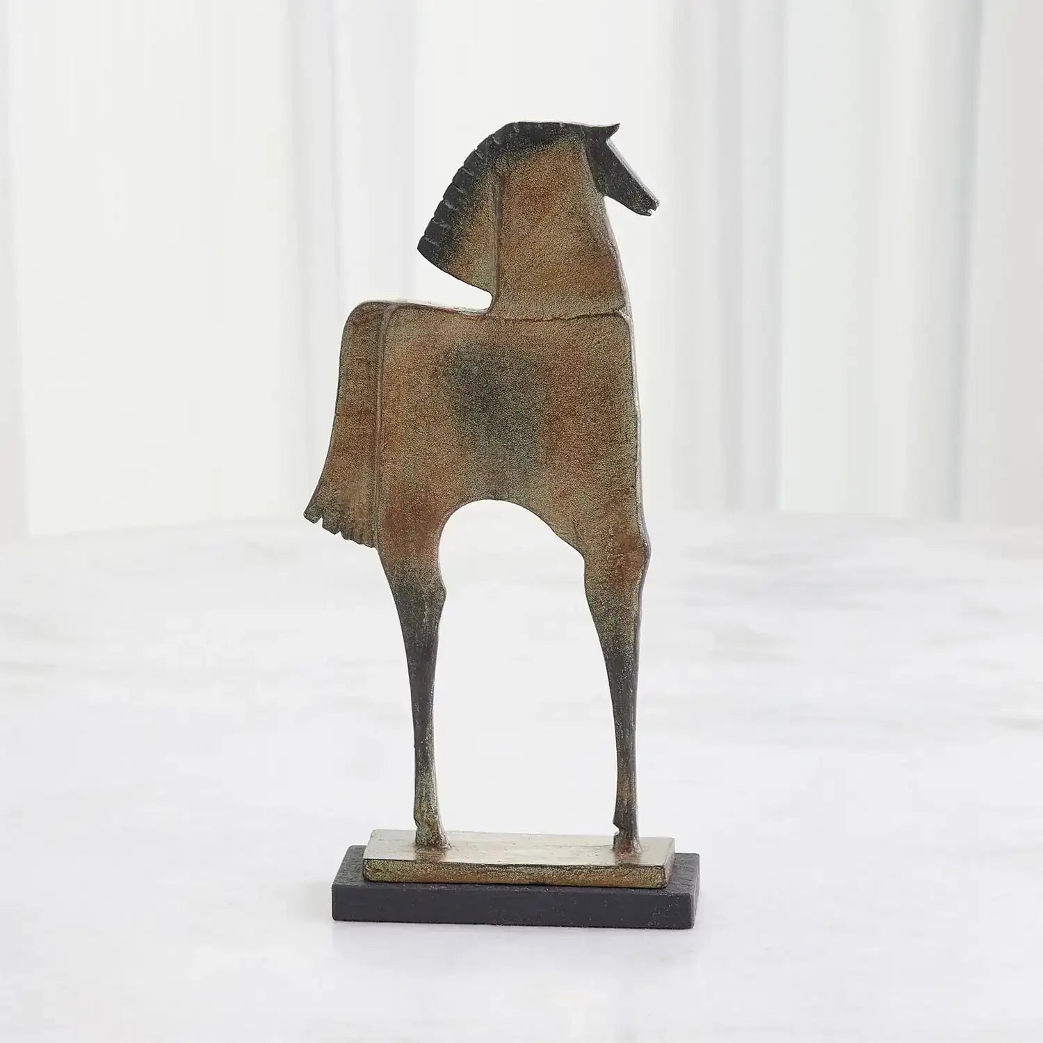GLOBAL VIEWS TROJAN HORSE SCULPTURE - Decorative Accents