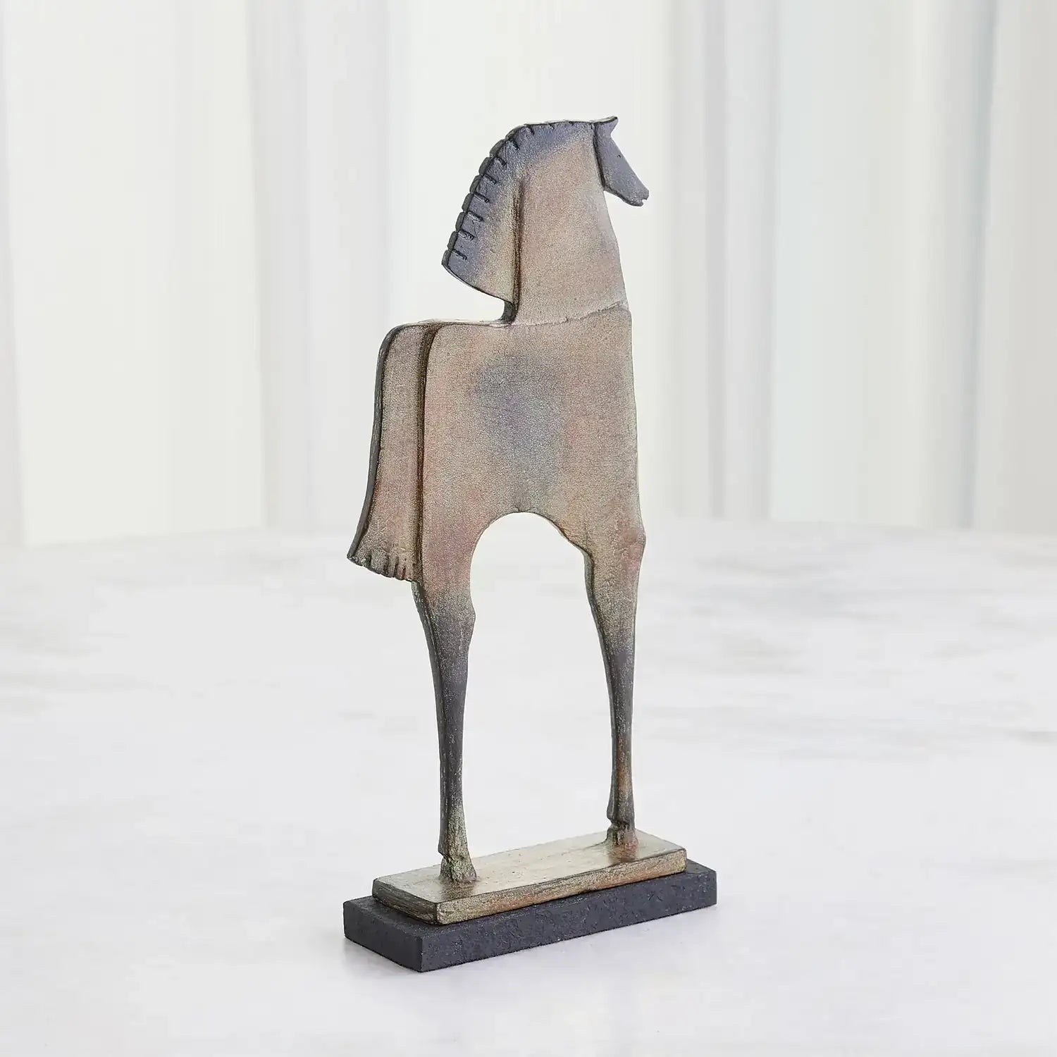 GLOBAL VIEWS TROJAN HORSE SCULPTURE - Decorative Accents