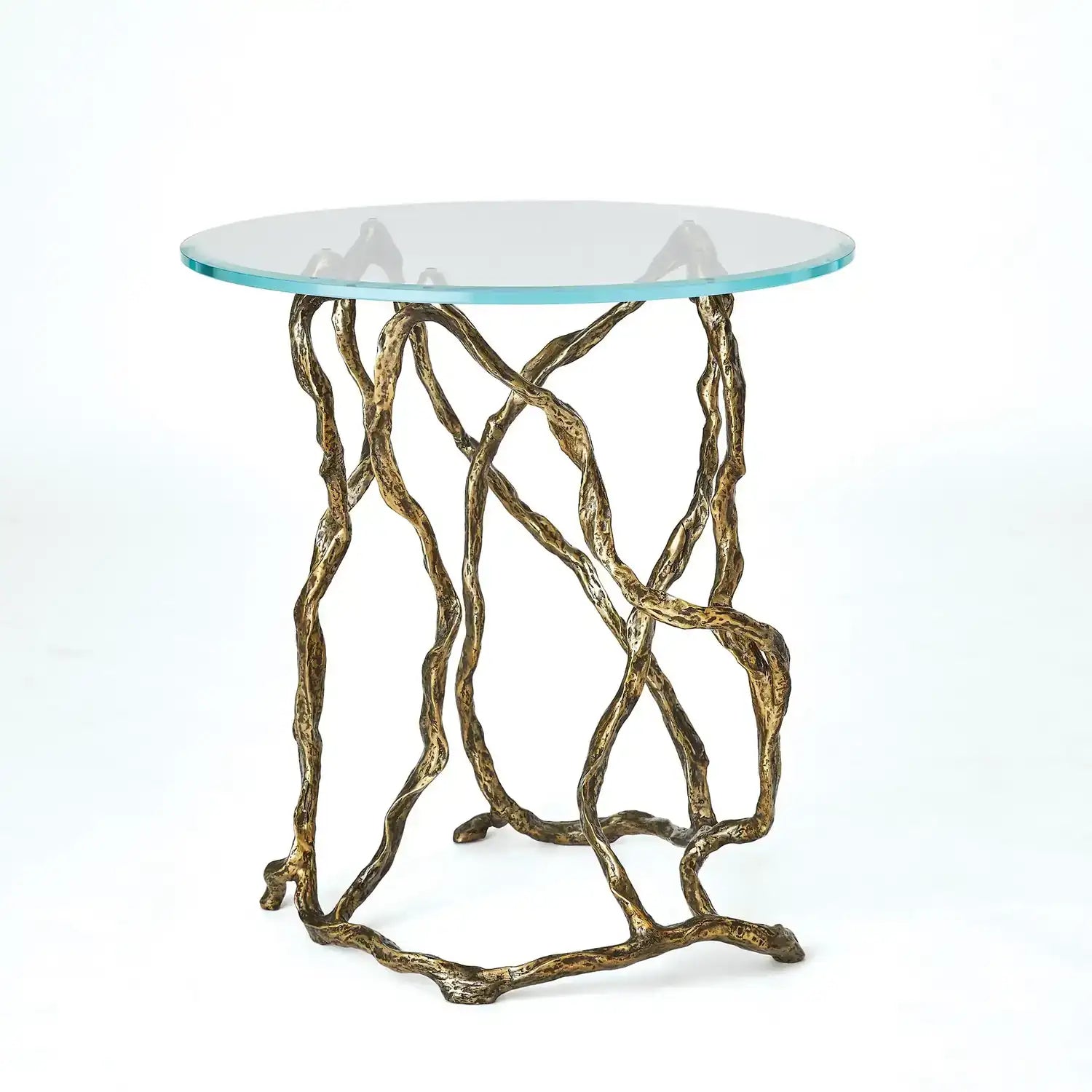 GLOBAL VIEWS TWISTWOOD SIDE TABLE - Side