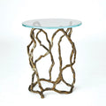 GLOBAL VIEWS TWISTWOOD ACCENT TABLE - Side