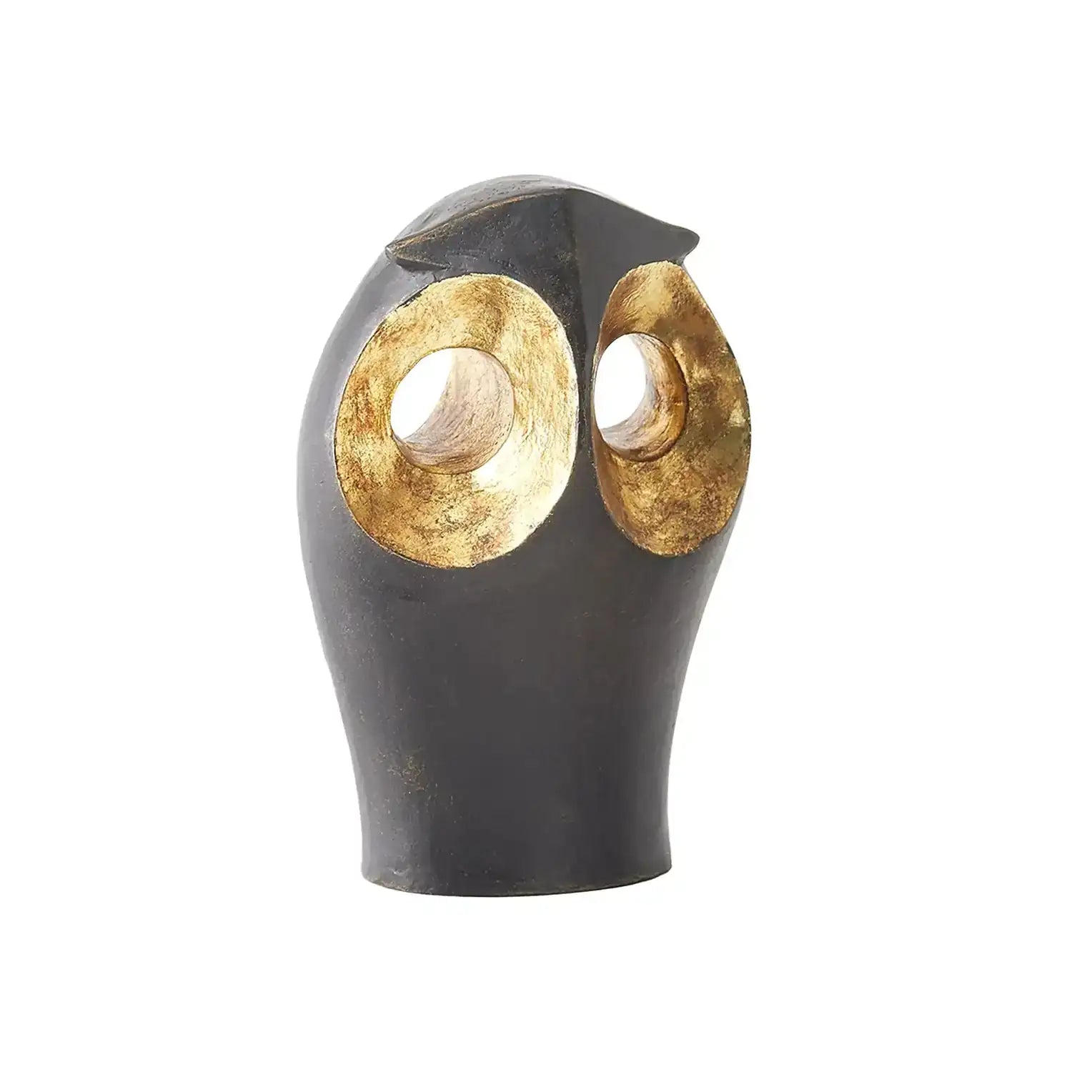 GLOBAL VIEWS GOLD LEAFED OWL - Decorative Accents