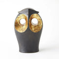 GLOBAL VIEWS GOLD LEAFED OWL - Decorative Accents