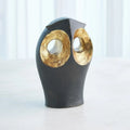 GLOBAL VIEWS GOLD LEAFED OWL - Decorative Accents