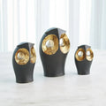 GLOBAL VIEWS GOLD LEAFED OWL - Decorative Accents