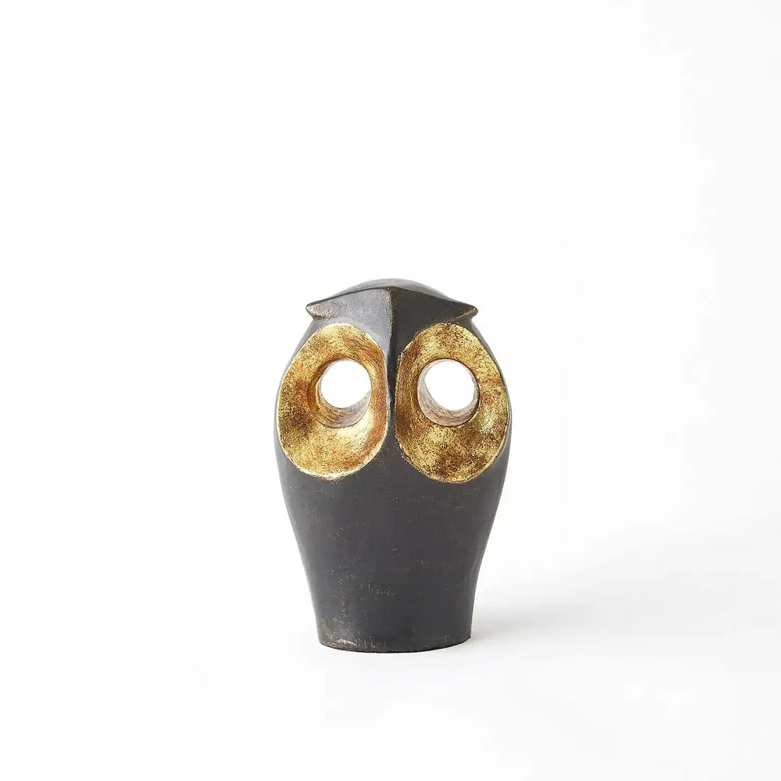 GLOBAL VIEWS GOLD LEAFED OWL - Decorative Accents