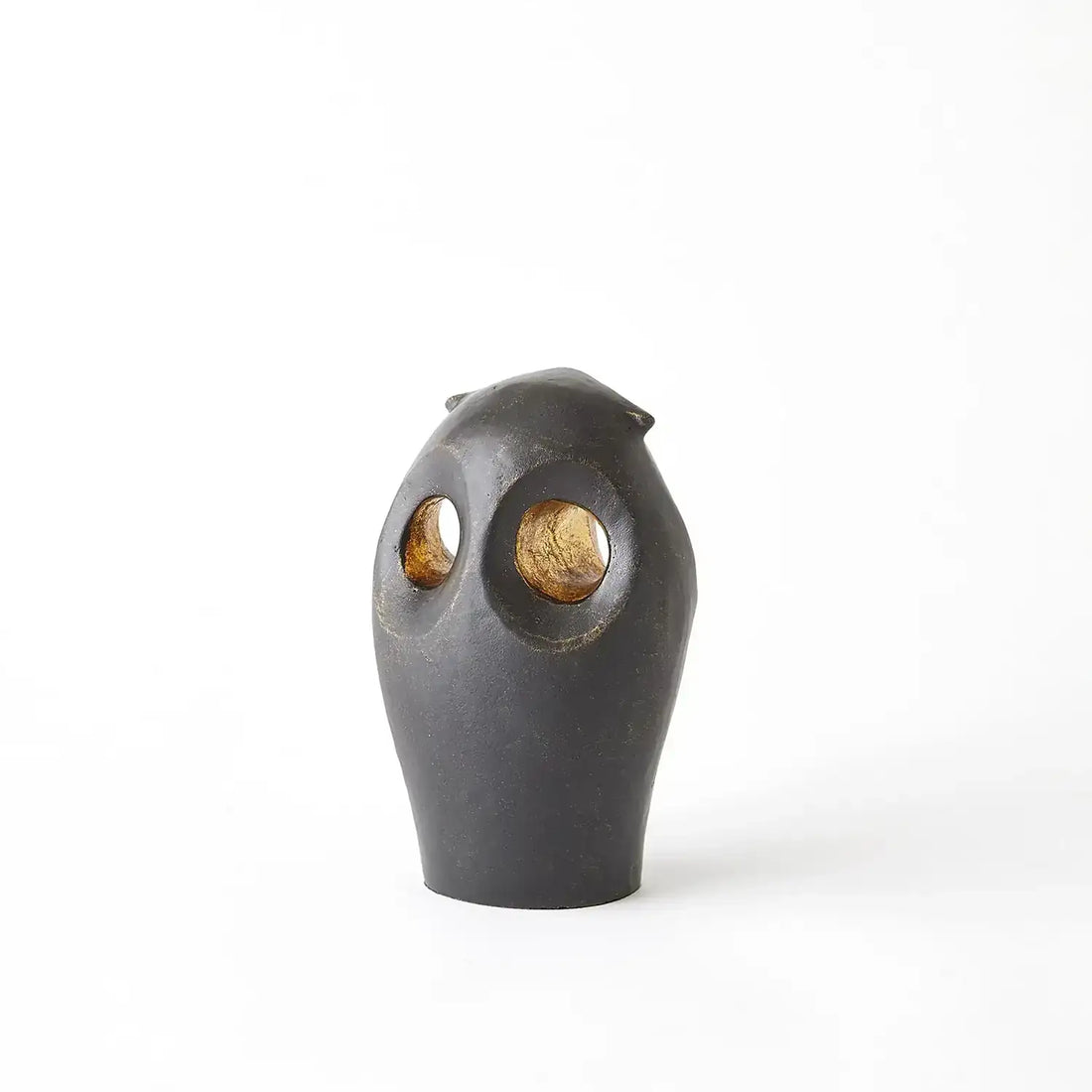 GLOBAL VIEWS GOLD LEAFED OWL - Decorative Accents