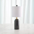 GLOBAL VIEWS, CALLANISH MARBLE LAMP, TABLE LAMPS